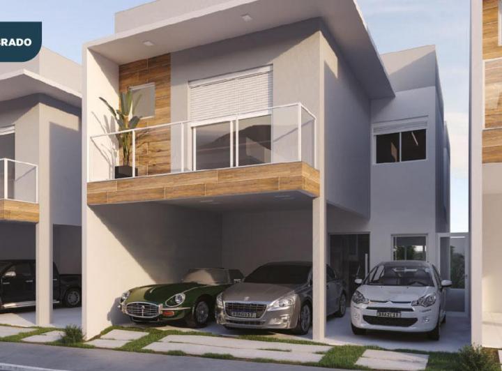 Imóvel novo horizontal , Goiânia · Casa Condomínio - Atlantic Di Lourenzzo