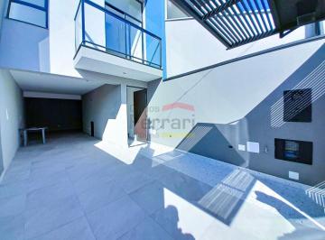 Casa · 150m² · 3 Quartos · 3 Vagas · Sobrado novo Jardim França - 150² 3 dormitórios 1 suíte 3 vagas varanda churrasqueira lavabo