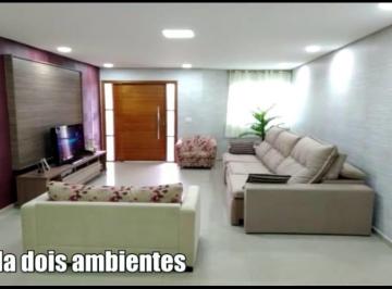 Casa · 250m² · 3 Quartos · 4 Vagas · Sobrado em  Rua Tiradentes - Vila Assunção - Santo André/SP