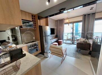 Apartamento · 36m² · 1 Quarto · 1 Vaga · Studio alto padrão mobiliado à venda em Pinheiros com vaga no V House Boutique Residence