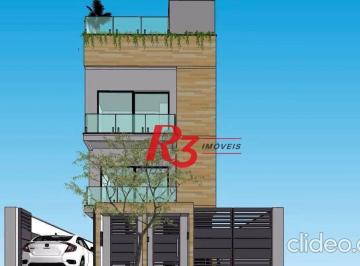 414867f3b1cf5545d8eaa13d360a4c0cf9cd4aec · Casa com 3 suítes à venda, 170 m² por R$ 1.360.000 - José Menino - Santos/SP