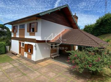 Casa · 228m² · 3 Quartos · 2 Vagas · Casa em  Alameda Agua Marinha, ( Jd. Belvedere ) - Morro do Elefante - Campos do Jordão/SP