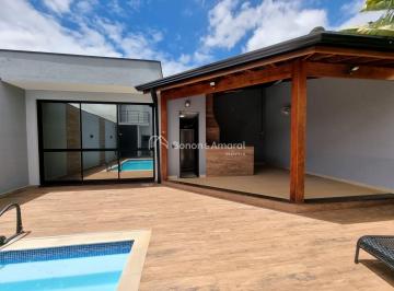 Casa · 211m² · 3 Quartos · 4 Vagas · Sobrado de 3 suítes à venda no Condomínio Terras do Fontanário - Paulínia/SP