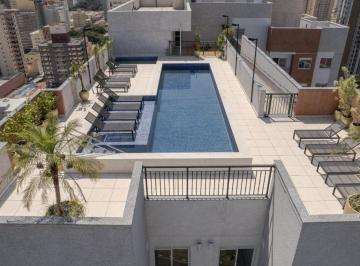 Apartamento de 2 quartos, Campinas · Apartamento novo com 2 dormitórios. Suíte. Varanda. Vaga. Piscina no Rooftop