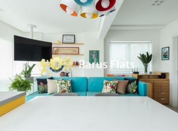 Apartamento · 40m² · 1 Quarto · 1 Vaga · Flat com 1 Quarto para alugar, 40m² - Brooklin