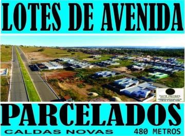 Comercial · 480m² · Lotes Comerciais Parcelados em Avenida Pronta Para o Comércio em Caldas Novas