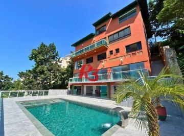 3c2b6fee8805fb542e5c7a9097772719e48e56c1 · Casa com 6 dormitórios à venda, 704 m² por R$ 12.000.000,00 - Morro Santa Terezinha - Santos/SP