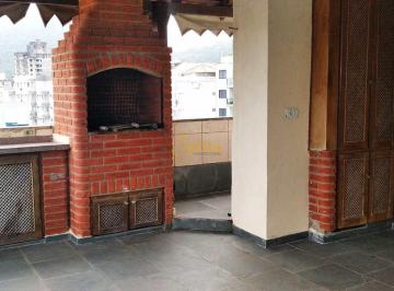 Apartamento · 170m² · 2 Quartos · 1 Vaga · Penthouse 2 dorms., terraço 70m², churrasq., 1 vaga, Enseada