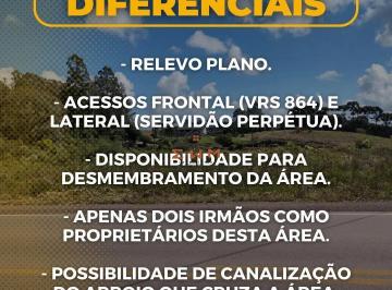 Terreno · 10000m² · À 1,5 km da RS 122