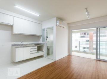 Apartamento · 55m² · 1 Quarto · 1 Vaga · Apartamento para Aluguel - Ponta da Praia, 1 Quarto, 55 m² - Santos