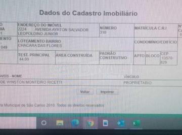 4f2cbcc99c95c85359c99432505fc0ad.jpg · Terreno no Conjunto Habitacional Waldomiro Lobbe Sobrinho em São Carlos