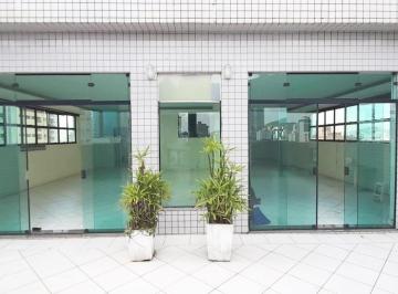 Foto 01 · Sala comercial para locação em Santos-SP, bairro Aparecida: 2 salas, 2 banheiros, 1 vaga, 200m². Age