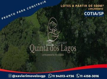 44ac9ffe477614d926ab55c885ab288e6fbe544b · Terreno à venda, 505 m² por R$ 505.210,00 - Quinta dos Lagos - Cotia/SP