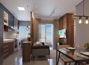 Foto 01 · Lançamento Jasmin Residence, Apartamentos de 50,09m2 a 50,48m2, 2 Dormitórios, 1 Suíte, Varanda Gour