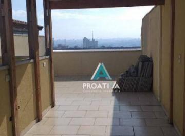 24ee4f38fb57fee76d140277a84fc129699ddd6e · Cobertura com 2 dormitórios à venda, 100 m² - Vila Camilópolis - Santo André/SP