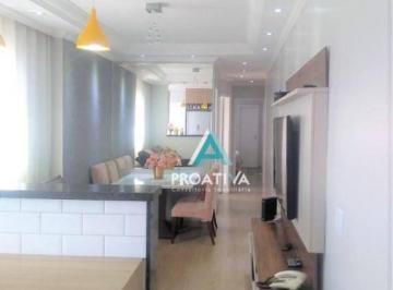 60f7fb33a70157485e87f8d10ad98d363e5bdc0c · Apartamento com 2 dormitórios à venda, 56 m² - Parque Jaçatuba - Santo André/SP