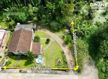 9cce4ed549e69bf49186f5bd9c639aa38c6cb80d · Terreno à venda, 500 m² por R$ 450.000 - Vorstadt - Blumenau/SC / La Vita Imóveis