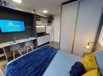 Apartamento de 1 quarto, Curitiba · Apartamento Studio Mobiliado - Aluguel por Período Flexível