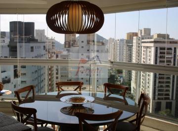 Apartamento · 135m² · 3 Quartos · 2 Vagas · Apartamento com 3 suítes finamente decorado na praia de Pitangueiras Guarujá