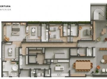 Apartamento de 4 quartos, São Paulo · Cobertura Sete Vila Nova Conceição Nortis 621m 6 vagas a 700m pq Ibirapuera