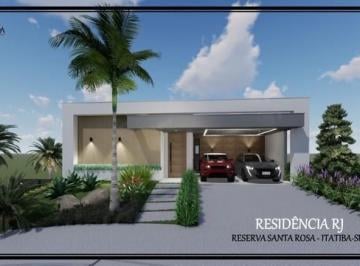 Casa · 238m² · 3 Quartos · 2 Vagas · CASA EM CONSTRUÇÃO - RESERVA SANTA ROSA 2