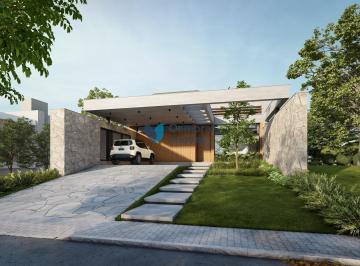 Casa · 261m² · 3 Quartos · 4 Vagas · Casa térrea com 3 suítes, piscina e 4 vagas em condomínio fechado.