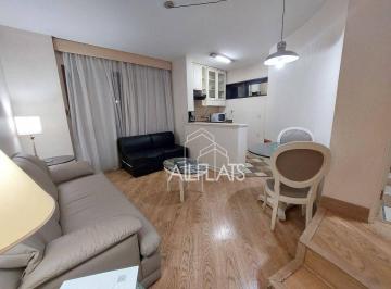 Sala integrada · Apartamento  com 1 quarto à venda, 48 m² por R$ 1.100.000 - Bela Vista - São Paulo/SP