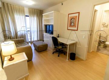 Apartamento · 35m² · 1 Quarto · 1 Vaga · Flat Grand Mercure Itaim disponível com 35m², 01 dormitório e 01 vaga de garagem