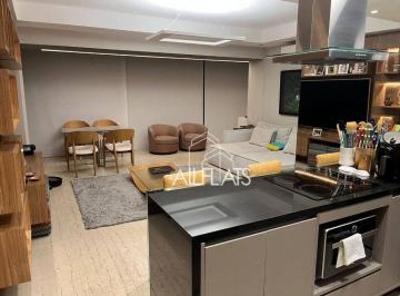 6f428cf73ff8a8b048114343d29d0217d3fb6611 · Apartamento com 1 quarto para alugar, 84 m² - Brooklin - São Paulo/SP