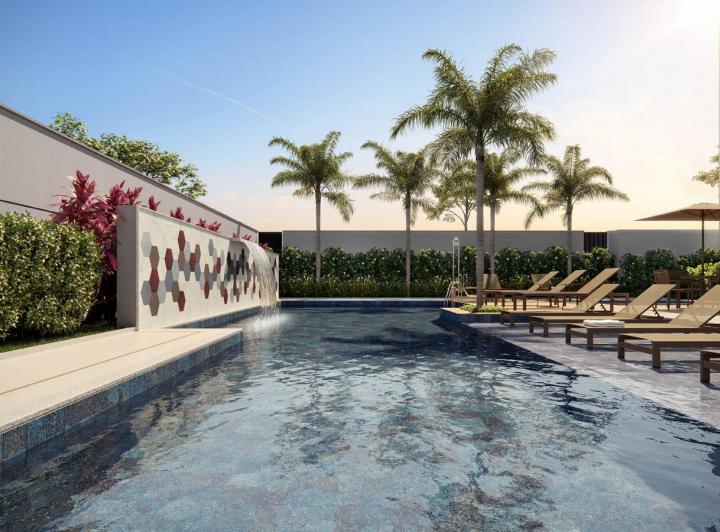 Imóvel novo vertical , São Paulo · Apartamento Santo Amaro - Amaro
