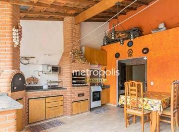 churrasqueira · Sobrado à venda, 198 m² por R$ 800.000,00 - Rudge Ramos - São Bernardo do Campo/SP