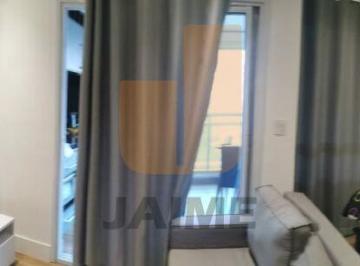 Apartamento · 36m² · 1 Quarto · 1 Vaga · Apartamento diferenciado, com sala ampla e cozinha aberta na sacada.
