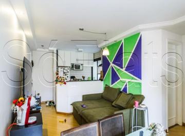 Apartamento · 58m² · 2 Quartos · 1 Vaga · Flat Estanconfor Moema disponível para venda com 58m², 02 dorms e 01 vaga de garagem