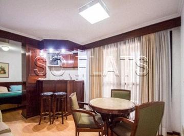 Apartamento · 39m² · 1 Quarto · 1 Vaga · Flat de 39m² no Transamérica Higienópolis Classic, perto do Shopping Pátio e da Paulista