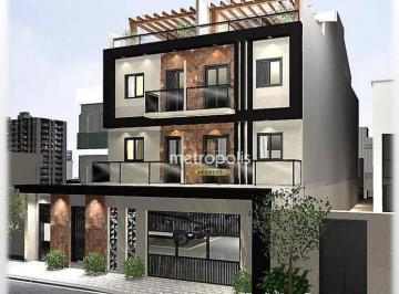 fachada · Cobertura à venda, 83 m² por R$ 595.000,00 - Jardim Bela Vista - Santo André/SP