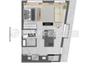 44,35.jpg · Apartamento, 1 dormitórios, 44.35 m², em Boa Vista