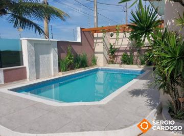 Casa · 211m² · 4 Quartos · 4 Vagas · CASA DE ESQUINA DE FRENTE PARA O MAR! 4 SUÍTES, PISCINA EM ITANHAEM/SP