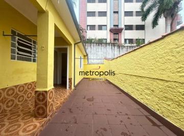 Quintal · Casa com 1 dormitório para alugar, 50 m² por R$ 1.864,00/mês - Santa Paula - São Caetano do Sul/SP