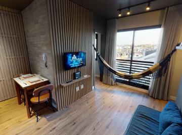 Apartamento de 1 quarto, Curitiba · Apartamento Mobiliado 1 Dormitório para Aluguel por Período Flexível