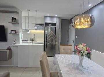 Apartamento · 66m² · 3 Quartos · 1 Vaga · Edifício Residencial Malbec - Apartamento mobiliado 3 dormitórios sendo 1 suíte