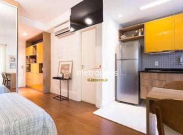 Cozinha · Studio com 1 dormitório, 35 m² - venda por R$ 598.000,00 ou aluguel por R$ 4.205,00/mês - Brooklin P