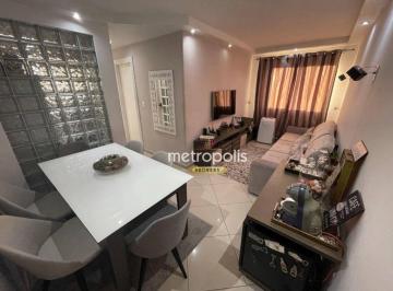 Sala dois ambienes · Apartamento à venda, 50 m² por R$ 364.000,00 - Vila Palmares - Santo André/SP