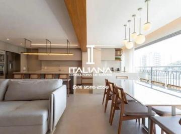 Apartamento · 153m² · 3 Quartos · 2 Vagas · Apartamento Mobiliado à Venda em Moema - São Paulo. Com 3 Suítes 2 Vagas