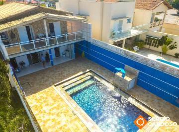 Casa · 180m² · 4 Quartos · 3 Vagas · SOBRADO 4 QUARTOS AMPLA PISCINA  LOCAL PRIVILEGIADO 100 M MAR  ITANHAÉM SP