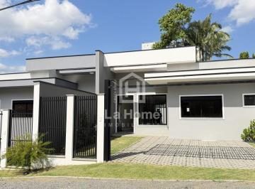 Casa · 152m² · 3 Quartos · 2 Vagas · Casa de alto padrão com 03 suítes, churrasqueira e piscina à venda em Blumenau, Bairro Escola Agríco