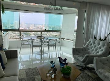 Apartamento · 190m² · 4 Quartos · 3 Vagas · Apartamento 04 suítes, lavabo, dependência, lazer completo