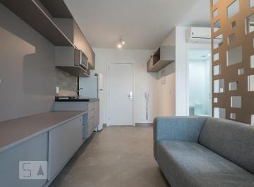 Apartamento · 33m² · 1 Quarto · 1 Vaga · Apartamento para Aluguel - Brooklin, 1 Quarto, 33 m² - São Paulo