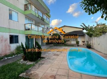 Casa · 91m² · 2 Quartos · 1 Vaga · Apartamento térreo 2/4 suíte Stella Maris condomínio com piscina com ou sem mobí