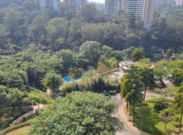 Linda vista bosque · 4 suites 4vg 213m c/ lindo visual e terraço gourmet Ed.Club Villaggio Panamby