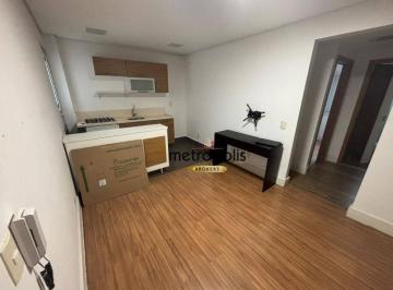 sala · Apartamento com 1 dormitório para alugar, 50 m² por R$ 2.200,01/mês - Centro - São Caetano do Sul/SP